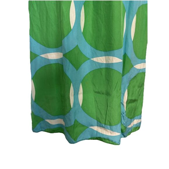 Alice And Trixie Silk Geometric Print Blouse Size L - Picture 7 of 8